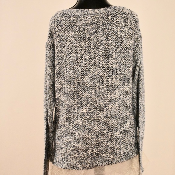 Aeropostale blue and white Sweater Medium - Picture 3 of 4